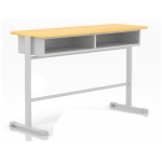 双人不升降课桌