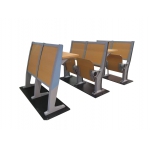 阶梯教室固定课桌椅