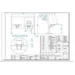 f型两人固定课桌椅