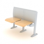 固定式F型两人后椅