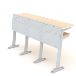 固定式F型三人前桌