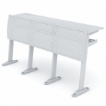 固定式F型三人前桌