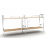 两联四人位爬梯公寓床