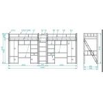 两人位中梯公寓床