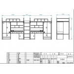双人公寓组合床