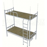 方管高低床（带鞋架）