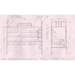上铺下书桌式床（CG-G90702)