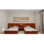 单人床 （带床屏）