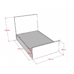 单人床（不带床屏）