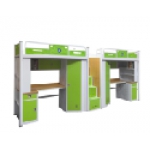 二人组合公寓床