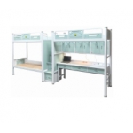 三人连体公寓床