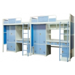 两人组合公寓床（带床垫）