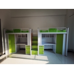 两人位上床下桌组合床（中梯）