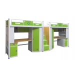 二人位组合公寓床