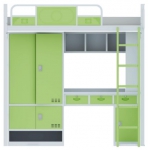 单人位爬梯公寓床