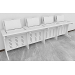 钢制翻转电脑学习桌3（武警三支队）