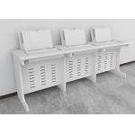 钢制翻转电脑学习桌2（武警三支队）