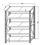 可拆卸重型货架