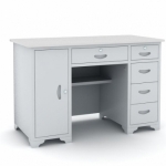 五抽屉钢木办公桌