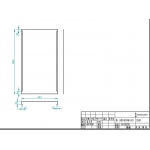 六层书架顶板(边）