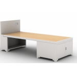 方管单人床（软包）