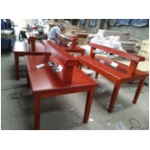 六人阅览桌（实木）