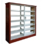 钢木书架主架