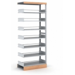 双面书架副架（木护板）