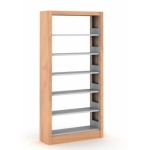 单面书架主架（木护板）