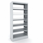 双面书架主架（带护板）