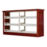 三层双面书架主架