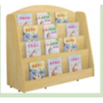 枫木纹阶梯书架