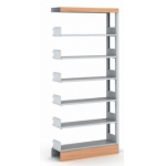 单面书架副架（木护板）