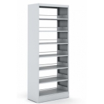 钢护板双面书架主架