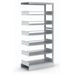 双面书架副架（钢护板）