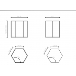 展示柜（六边形）