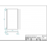 期刊架顶板（边）