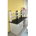 实验边台带试剂架