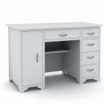 五抽屉钢木办公桌